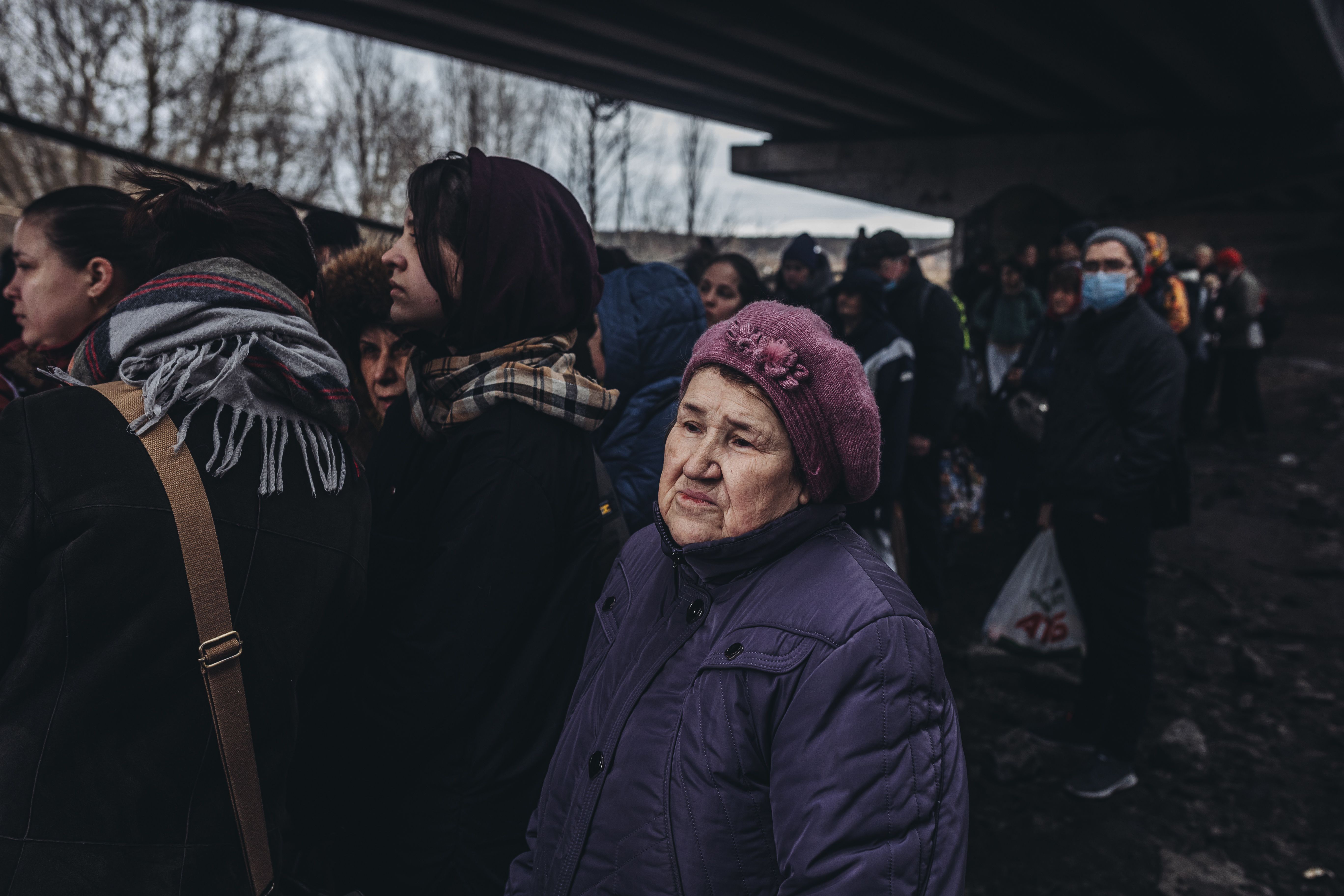 Los mayores sufren la soledad y el aislamiento en Ucrania: "Muchos están condenados a quedarse". Foto: Europa Press