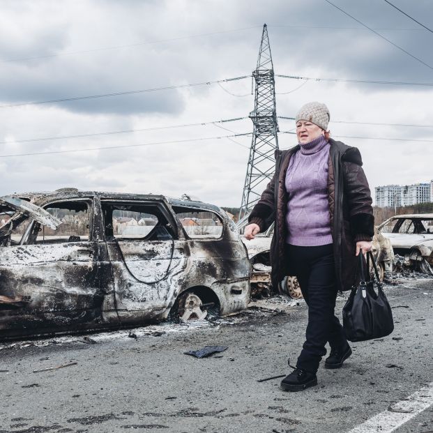 "Las personas mayores en Ucrania no pueden encontrar comida ni hacer fuego para cocinar"