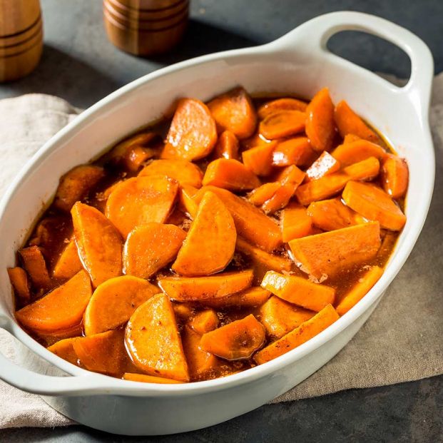 Receta de boniato en dulce, un postre saludable y adictivo que se hace con solo cuatro ingredientes. Foto: bigstock Receta de boniato en dulce, un postre saludable y adictivo que se hace con solo cuatro ingredientes. Foto: bigstock