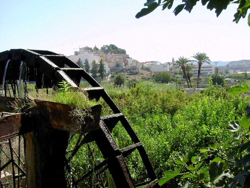 Noria de Candelón en Abarán. Foto: Región de Murcia Noria de Candelón en Abarán. Foto: Región de Murcia