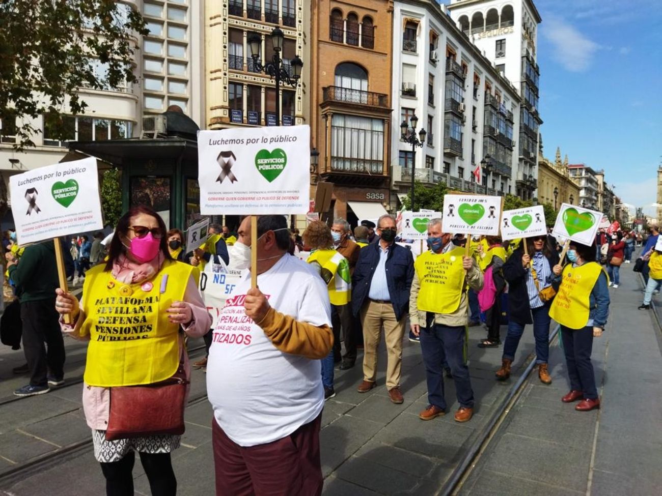 Profundo rechazo a la privatización de las pensiones que ha iniciado el Gobierno