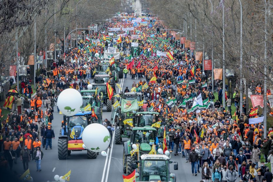 El campo se queda sin relevo generacional: solo un 5% está gestionado por menores de 35 años. Foto: EuropaPress