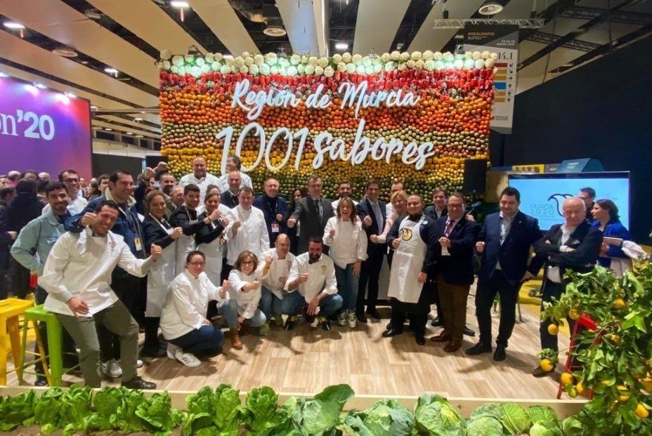 María Gómez y Juan Guillamón embajadores de la gastronomía de la Región de Murcia en 'Madrid Fusión'. Foto: Europa Press