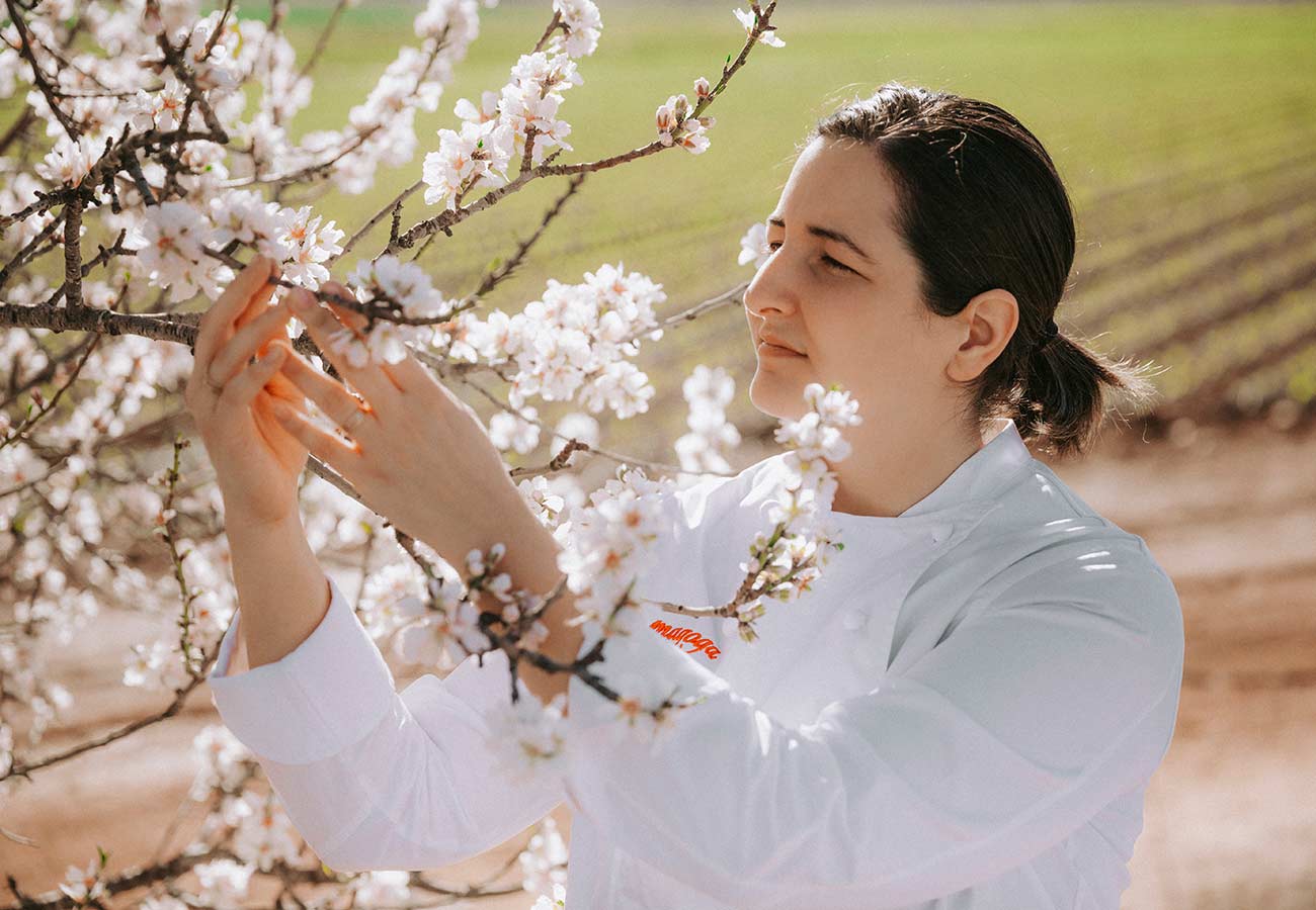 María Gómez, de Magoga: “Me interesa la alta cocina que pregunta a sus abuelos qué comían antes”. Foto: María Gómez