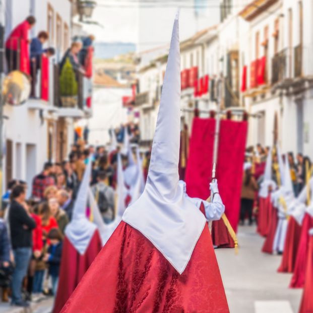 semana santa tiempo procesion