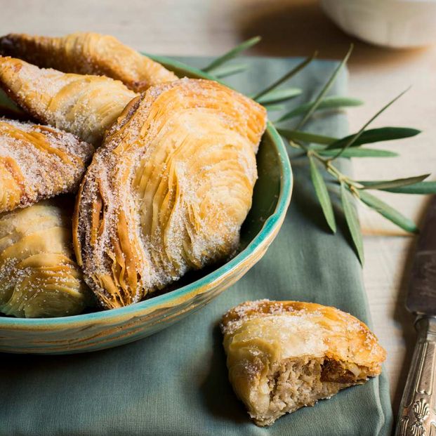 Cómo hacer un crujiente hojaldre relleno o salteadores tradicionales. Foto: Murcia turística