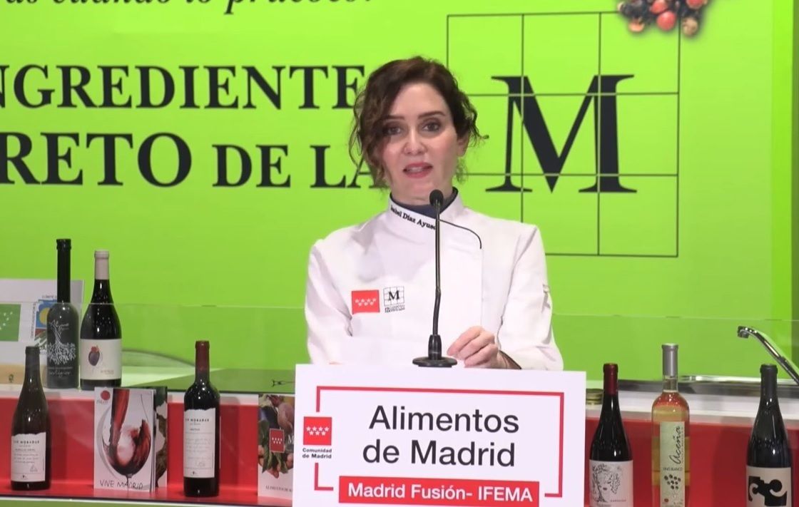 Díaz Ayuso anuncia la puesta en marcha de Marketplace, canal de venta online de alimentos madrileños. Foto: EuropaPress
