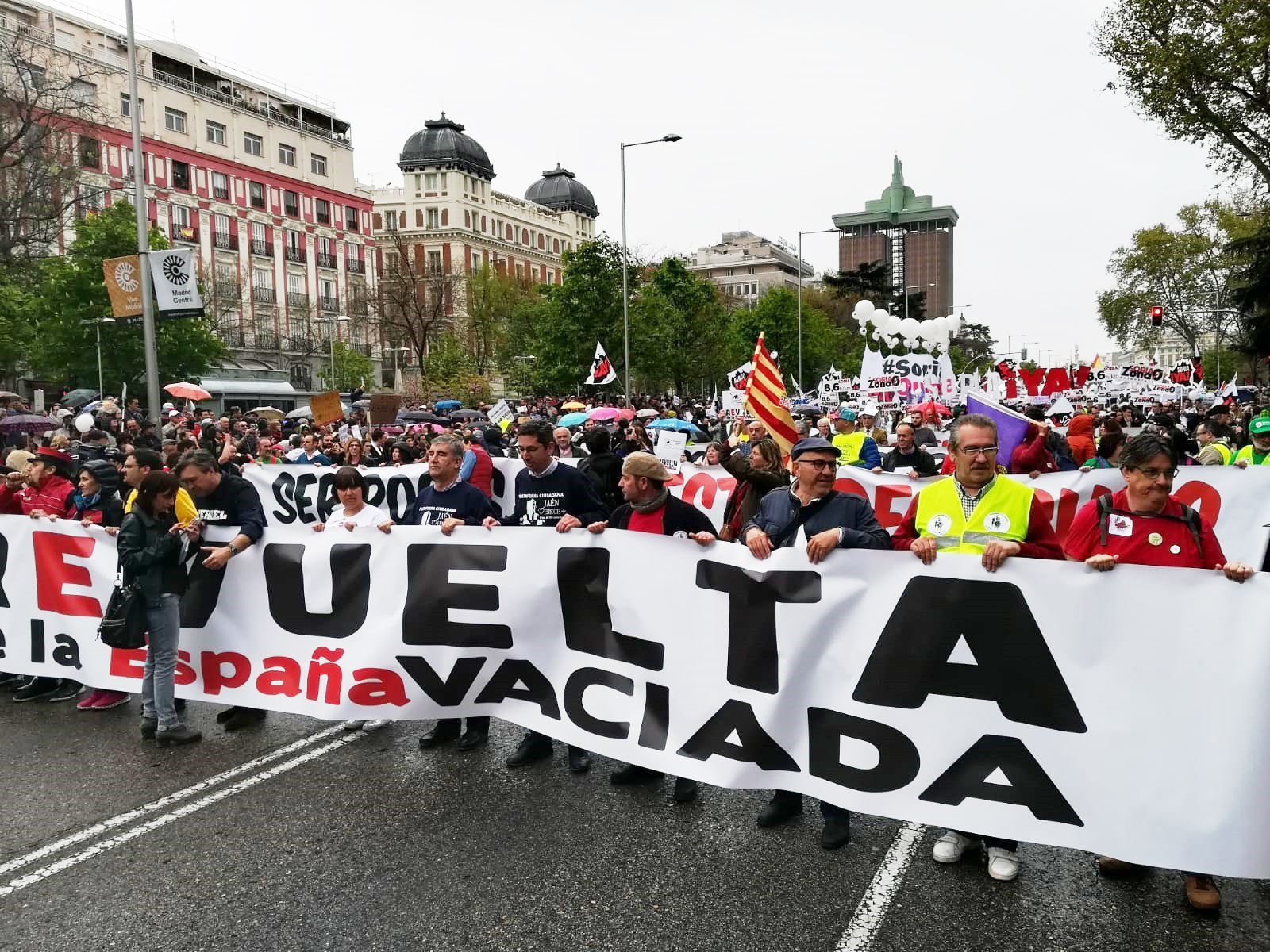 La España Vaciada sale a la calle en el tercer aniversario de la manifestación que lo cambió todo