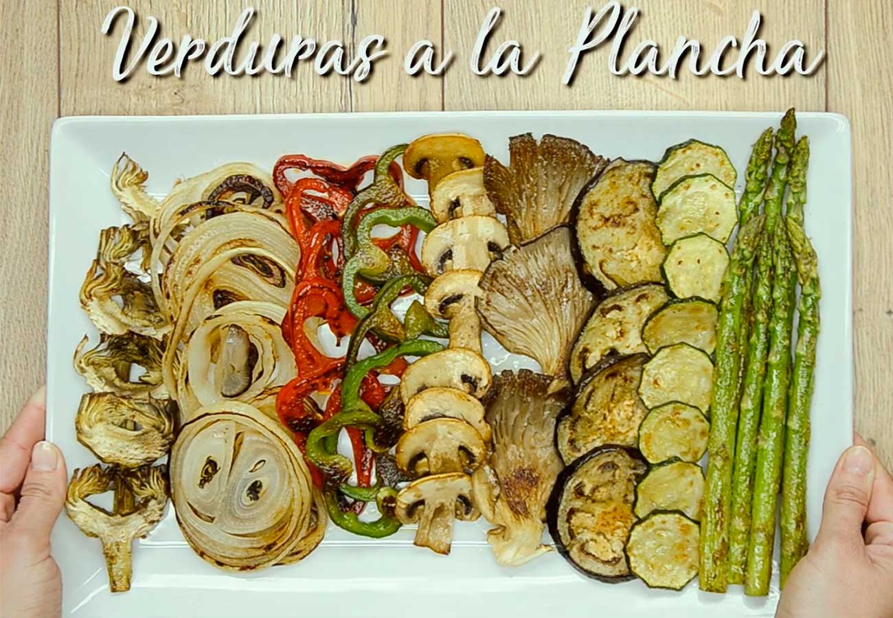 Verduras a la plancha de la huerta murciana. Foto: Murcia turística