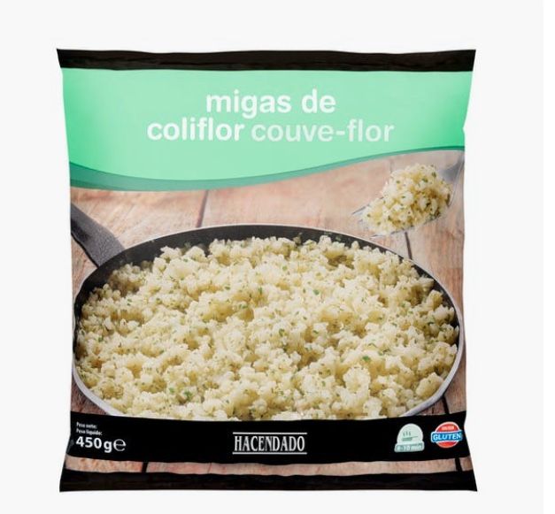 Migas de coliflor