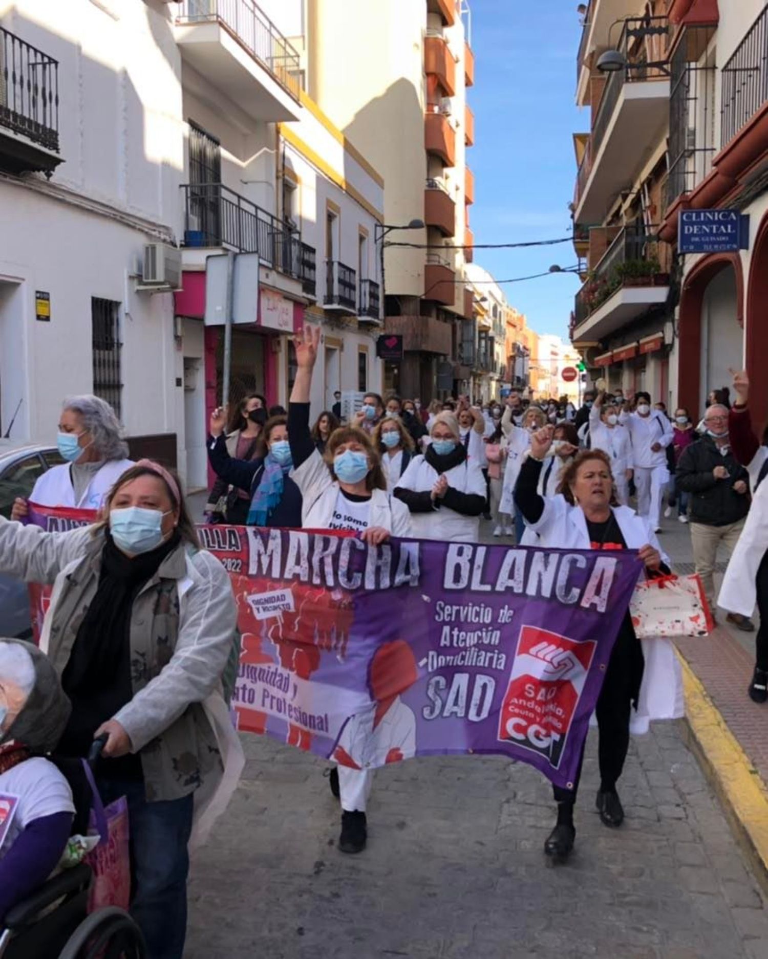 La Marcha Blanca del SAD finaliza su recorrido este viernes tras recorrer Andalucía en 14 etapas La Marcha Blanca del SAD finaliza su recorrido este viernes tras recorrer Andalucía en 14 etapas