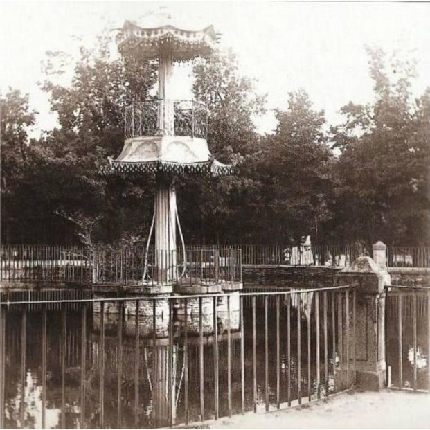 Estanque de las Campanillas del parque de El Retiro