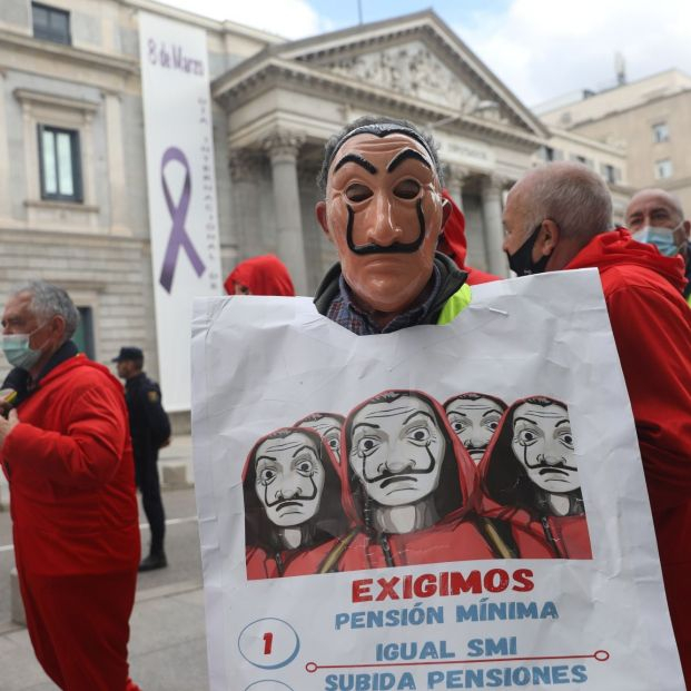 Las cinco grandes reivindicaciones de los pensionistas que hoy se manifiestan en Madrid