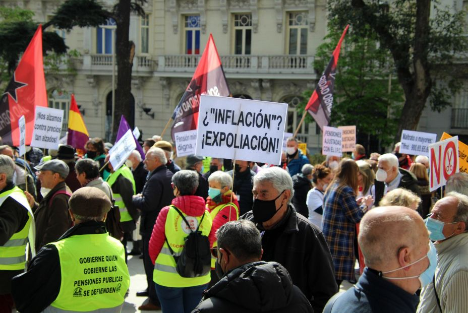 pensionistas 6 de abril Congreso de los Diputados